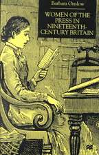 Women of the Press in Nineteenth-Century Britain