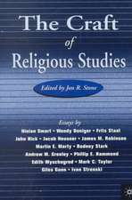 The Craft of Religious Studies