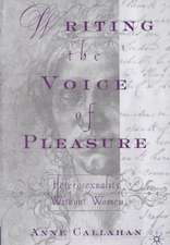 Writing the Voice of Pleasure: Heterosexuality without Women