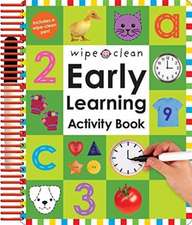 Wipe Clean Early Learning Activity Book [With 2 Wipe-Clean Pens]