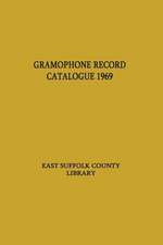 Gramophone Record Catalogue