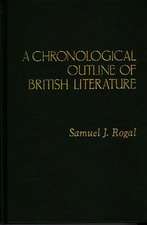 A Chronological Outline of British Literature