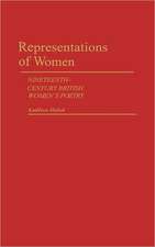 Representations of Women: Nineteenth-Century British Women's Poetry