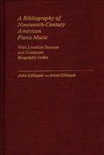 A Bibliography of Nineteenth-Century American Piano Music: With Location Sources and Composer Biography-Index