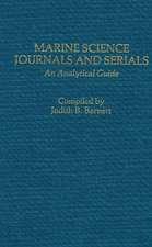 Marine Science Journals and Serials: An Analytical Guide