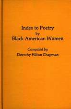 Index to Poetry by Black American Women