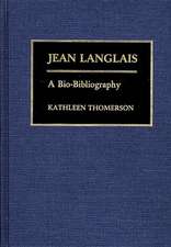 Jean Langlais: A Bio-Bibliography