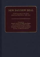 New Day/New Deal: A Bibliography of the Great American Depression, 1929-1941