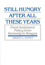 Still Hungry After All These Years: Food Assistance Policy from Kennedy to Reagan