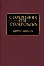 Composers on Composers