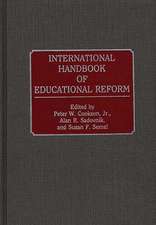 International Handbook of Educational Reform