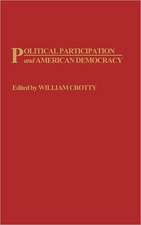 Political Participation and American Democracy