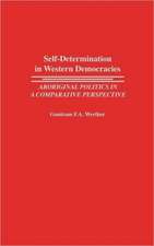 Self-Determination in Western Democracies: Aboriginal Politics in a Comparative Perspective