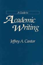 A Guide to Academic Writing