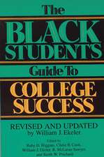 The Black Student's Guide to College Success