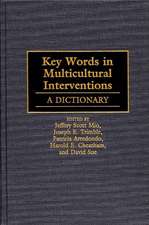 Key Words in Multicultural Interventions: A Dictionary