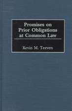 Promises on Prior Obligations at Common Law