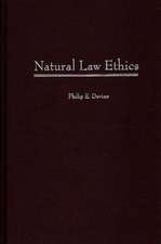 Natural Law Ethics