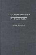 The Harlem Renaissance: The One and the Many