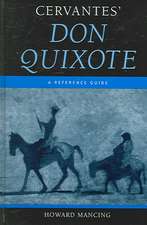 Cervantes' Don Quixote: A Reference Guide