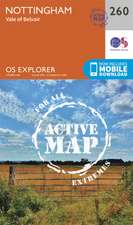 Ordnance Survey: Nottingham, Vale of Belvoir