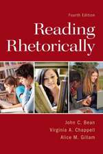 Bean, J: Reading Rhetorically