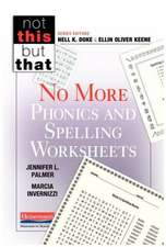 No More Phonics and Spelling Worksheets