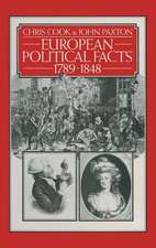 European Political Facts 1789–1848