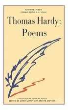 Thomas Hardy, Poems