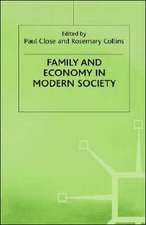 Family and Economy in Modern Society