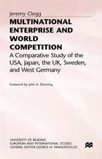 Multinational Enterprise and World Competition: A Comparative Study of the USA, Japan, the UK, Sweden and West Germany