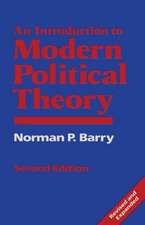 An Introduction to Modern Political Theory