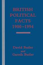 British Political Facts 1900–1994