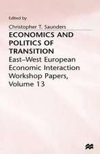 Economics and Politics of Transition