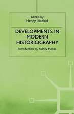 Developments in Modern Historiography