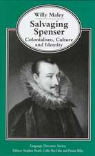 Salvaging Spenser: Colonialism, Culture and Identity