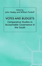 Votes and Budgets: Comparative Studies in Accountable Governance in the South