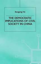 The Democratic Implications of Civil Society in China