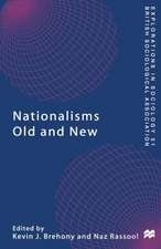 Nationalisms Old and New