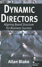 Dynamic Directors: Aligning Board Structure for Business Success