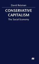 Conserative Capitalism: The Social Economy