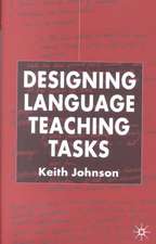 Designing Language Teaching Tasks