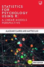 Statistics for Psychology Using R: A Linear Models Perspective