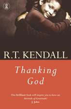 Kendall, R: Thanking God