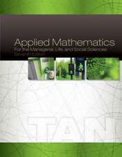 Applied Mathematics for the Managerial, Life, and Social Sciences