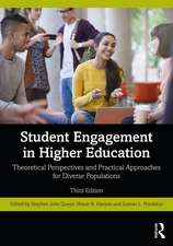 Student Engagement in Higher Education: Theoretical Perspectives and Practical Approaches for Diverse Populations