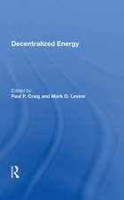 Decentralized Energy