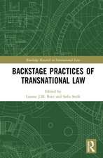 Backstage Practices of Transnational Law