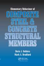 Elementary Behaviour of Composite Steel and Concrete Structural Members