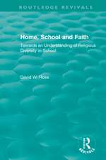 Home, School and Faith: Towards an Understanding of Religious Diversity in School